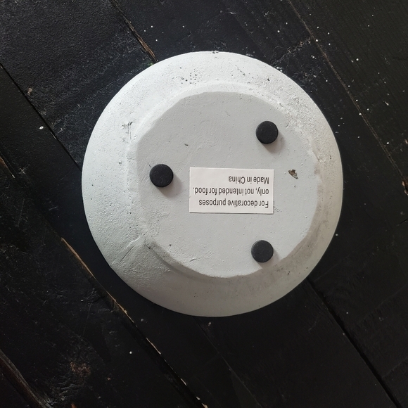 You Make Me Smile Jewelry Dish Metallic Gold Round - Picture 2 of 2